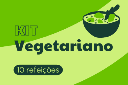 Kit Vegetariano (10 Refeições)